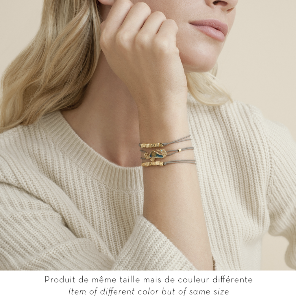 Gas Bijoux Gas Bijoux armband Amour bracelet black gold