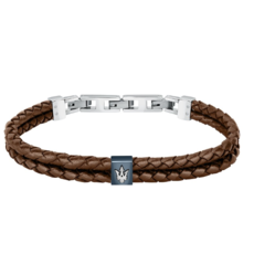 Maserati Maserati armband JM422AVE14 bracelet brown 22 cm (verstelbaar)