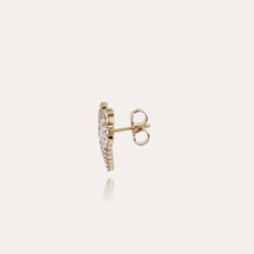 Gas Bijoux Gas Bijoux oorbellen 510978 Ava heart earrings gold