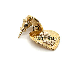 Gas Bijoux Gas Bijoux oorbellen love mini earrings gold L 2,5 cm - 1,5 cm