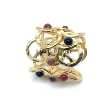 Gas Bijoux Jewelry Gas Bijoux ring 276323 Olympie Cabochons gold