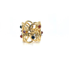 Gas Bijoux Jewelry Gas Bijoux ring 276323 Olympie Cabochons gold