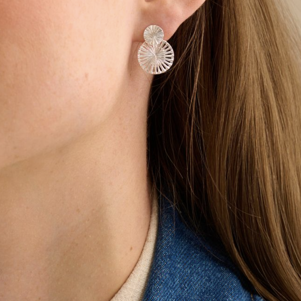 Pernille Corydon Jewellery Pernille Corydon oorbellen e-378-gp Small Starlight Earrings 20 mm