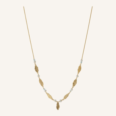 Pernille Corydon Jewellery Pernille Corydon  Jewellery ketting n-428-gp Drifting Dreams Necklace recycled zilver 18k gouden plating 40 - 45 CM