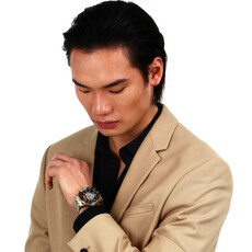 Maserati Maserati R8823140010 Sfida watch automaat (zilver/goud/zwart) 44 mm herenhorloge