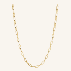Pernille Corydon Jewellery Pernille Corydon Jewellery ketting n-588-gp Esther necklace recycled silver / gold plated 45 cm