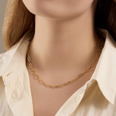 Pernille Corydon Jewellery Pernille Corydon Jewellery ketting n-588-gp Esther necklace recycled silver / gold plated 45 cm