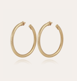 Gas Bijoux Jewelry Gas Bijoux 174548 Maoro hoop earrings gold
