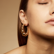 Gas Bijoux Jewelry Gas Bijoux oorbellen Acreole/Andy/PM Lila