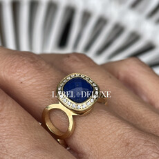 Melano Jewelry Melano Vivid steen Border Lapis Lazulli