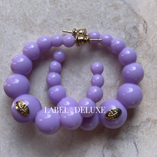 Gas Bijoux Jewelry Gas Bijoux oorbellen Acreole/Andy/PM Lila