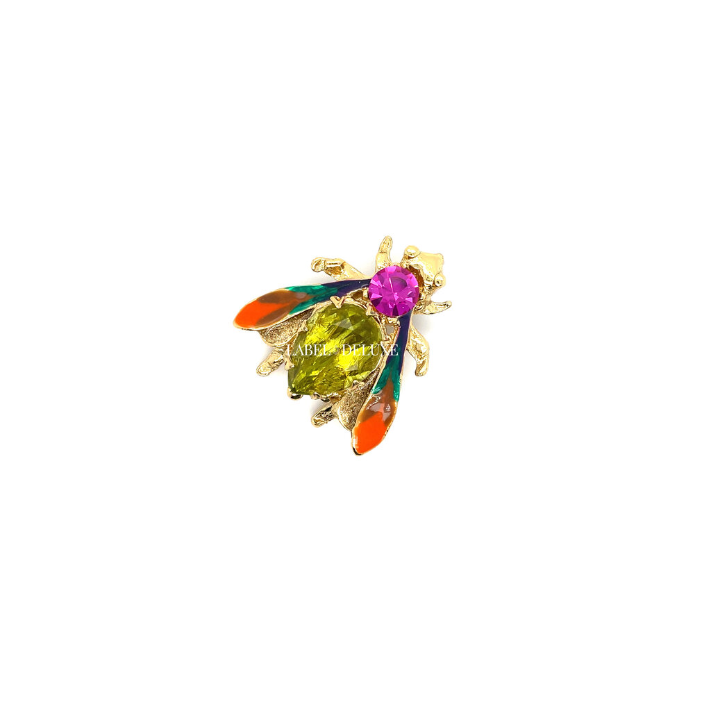 Gas Bijoux Gas Bijoux broche 495925 Mouche Brooch gold 3,5 by 3 cm