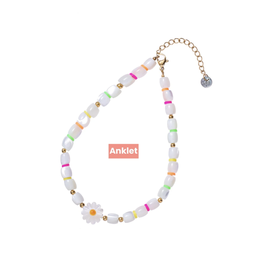 Day & Eve by Go Dutch Day & Eve armbandje A3372-2 Go dutch braclet Gold flower