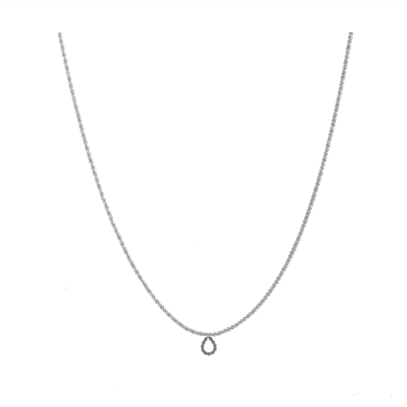 Day & Eve by Go Dutch Day & Eve ketting N3816-1 Open drop necklace zilver