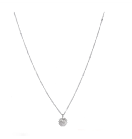 Day & Eve by Go Dutch Day & Eve ketting N3817-1 Sparkling heart necklace silver