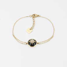 Zag Bijoux Zag Bijoux armband SBS21921-01CFE Evelyne bracelet gold 15 + 3 CM