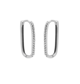 Karma Jewelry Karma Jewelry oorbellen H346S Earrings Hoops Nina 925 silver 20 MM