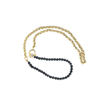Bauer Basics Bauer Basics Ketting Onyx goud 45 CM