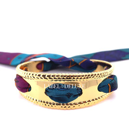 An-Nee An-nee armband BRG-TRESSE Bracelet Tresse gold 2 CM