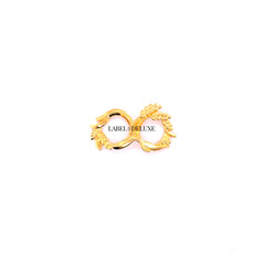 An-Nee An-nee armband SRU-JUNE-G Scarf ring gold 2 CM