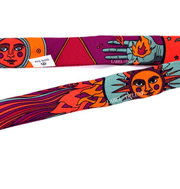 An-Nee An-nee sjaal B2-AQUARIUS purple blue signs 2 cm