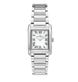 Philip Watch Philip Watch R8253820503 Museum (zilver/wit) 34/24.7 mm Swiss Made dames horloge