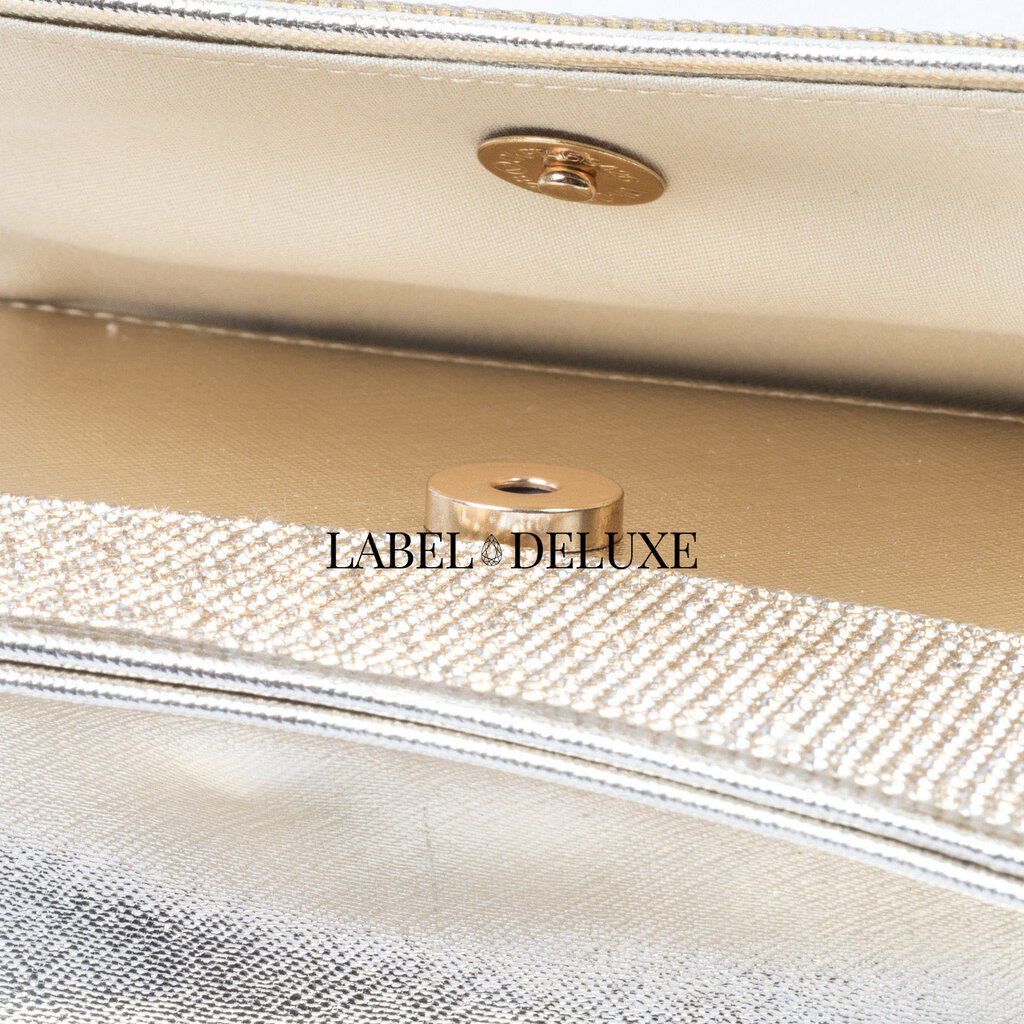 Label Deluxe bag Label Deluxe Lili Shine Bag  gold glitter 20 x 15 x 6 CM