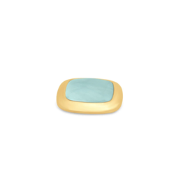 Melano Jewelry Melano Kosmic Stones KM06GD22272 gem square amazonite 22MM
