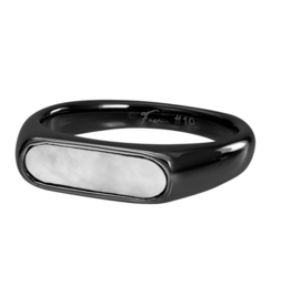 IXXXI ring F06653 fame luna square zwart