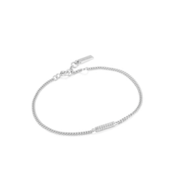 Ania Haie Ania Haie armband B037-02H  bracelet glam zilver 925 16,5 - 18,5 CM