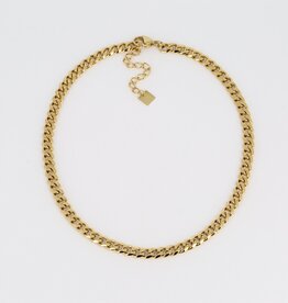Zag Bijoux Zag Bijoux ketting SNS13886-01Uni chain gold