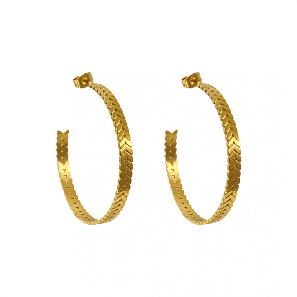 Zag Bijoux Zag Bijoux oorbellen SEL5099-01uni Earrings Donna gold  43 MM