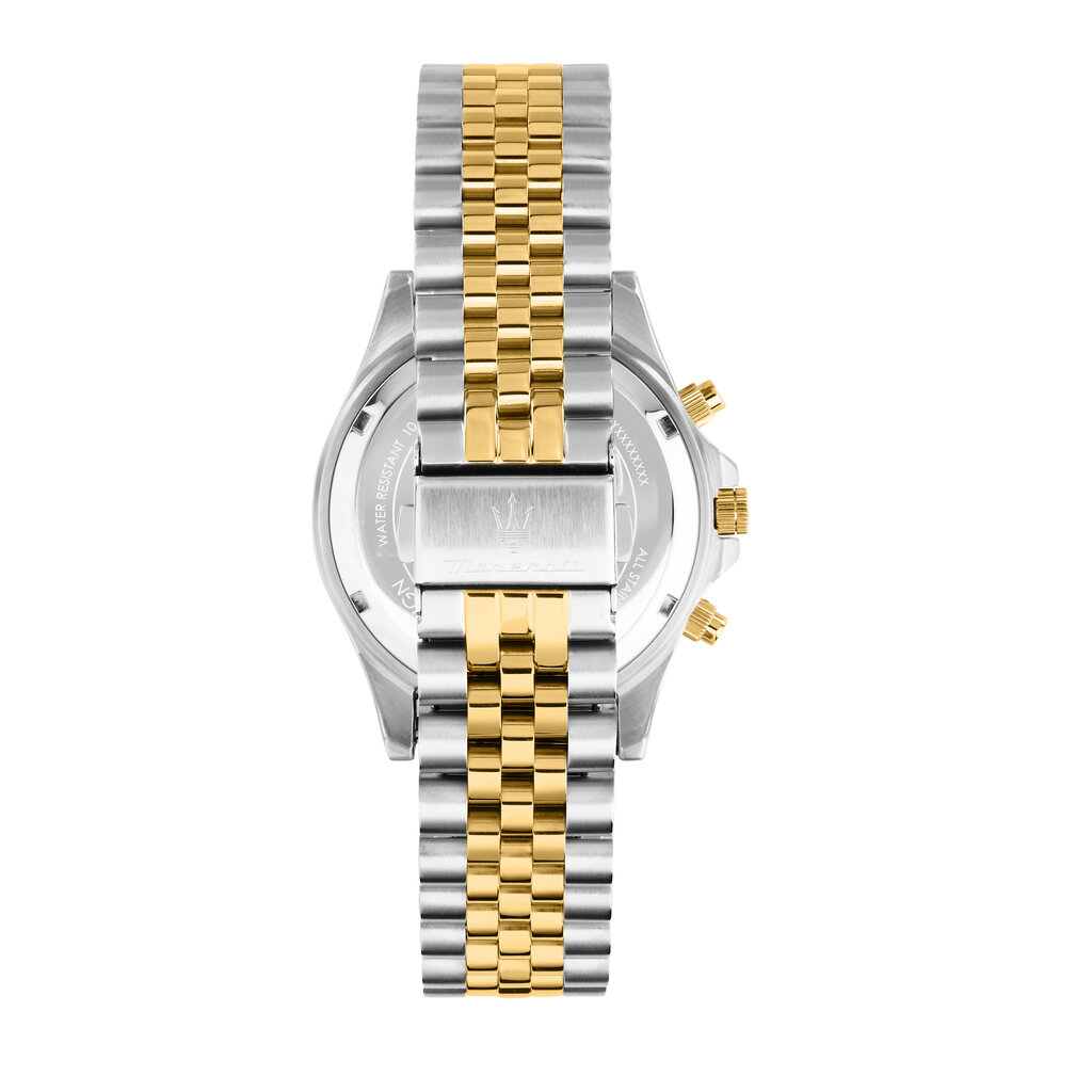 Maserati Maserati R8873640024 Sfida chronograph watch ( zilver / goud ) 44 MM heren horloge
