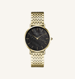 Rosefield Rosefield horloge UBGSG-U35 watch Upper East Side Black Gold 33 MM