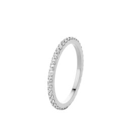 Melano Jewelry Melano jewelry friends ring Sade zilverkleurig size 50