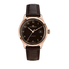 Philip Watch Philip Watch R8221225002 Museum (rosé goud/bruin) 40 mm Swiss Made heren horloge