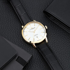 Philip Watch Philip Watch R8221180018 Sunray (goud/champagne/wit) 41 mm Swiss Made heren horloge