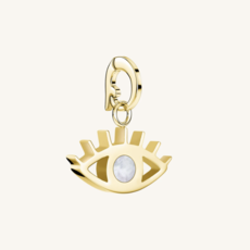 Rosefield Rosefield Bedel PE-Gold-Evileye pendant gold lucky symbol MOP Evil Eye