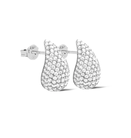 Karma Jewelry Karma Jewelry oorbellen X162S Symbol XL Millie drop earrings 925 silver 15 MM