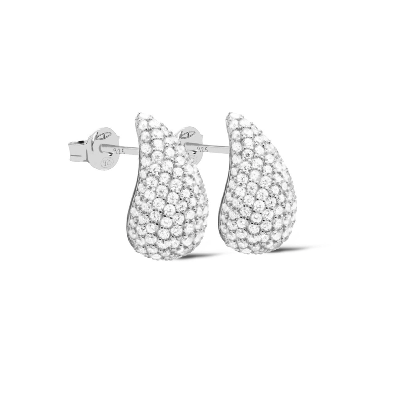 Karma Jewelry Karma Jewelry oorbellen X162S Symbol XL Millie drop earrings 925 silver 15 MM