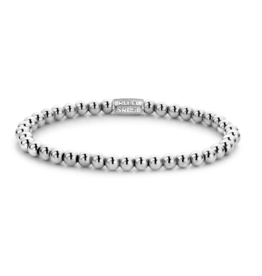 Rebel & Rose Rebel & Rose armband RR-40040-S Silver Shine - 4mm