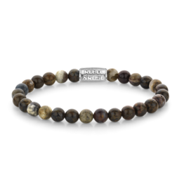 Rebel & Rose Rebel & Rose armband RR-60126-S More than most Autumn Rocks - 6mm