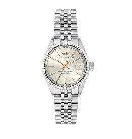 Philip Watch Philip Watch R8253597601 Caribe Urban (zilver/zilver) 31 mm Swiss Made dames horloge