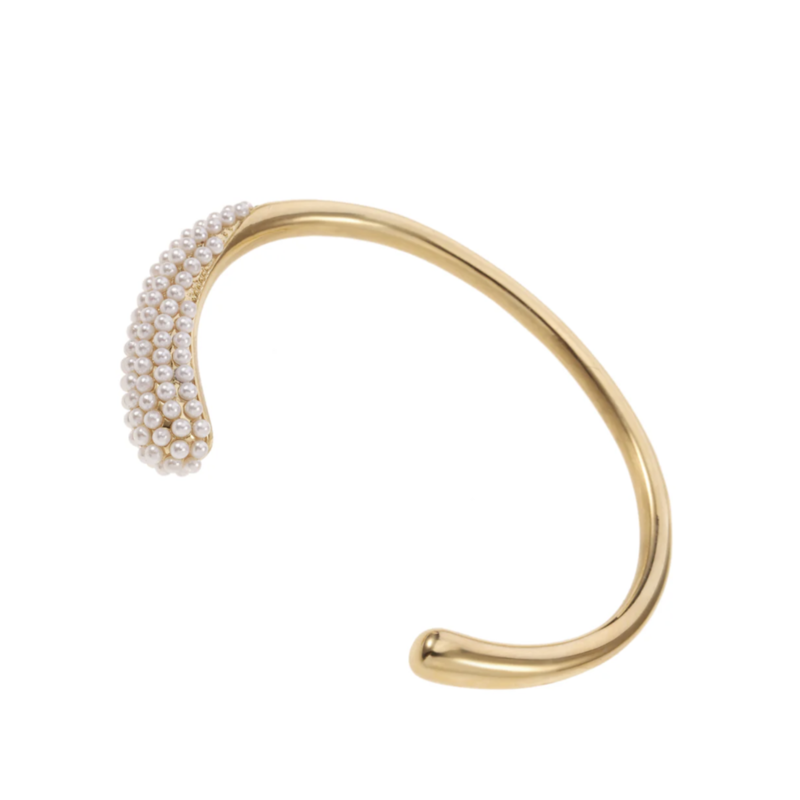 Rose & Camellia Rose & Camellia armband 12500 Bangle pearls gold