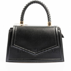Label Deluxe bag Label Deluxe tas Mae Bag Black gold 23 x 145 x7,5 cm