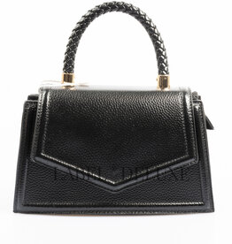 Label Deluxe bag Label Deluxe tas Mae Bag Black gold 23 x 145 x7,5 cm