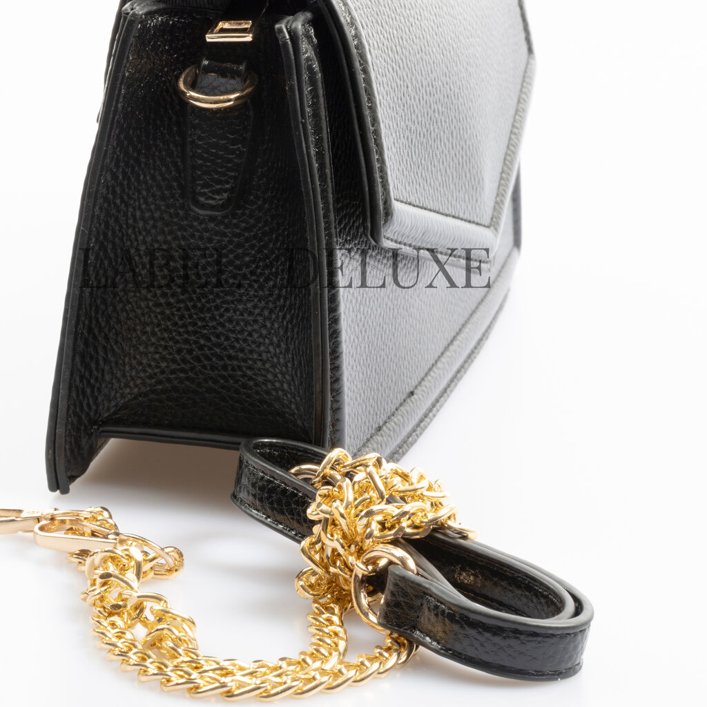 Label Deluxe bag Label Deluxe tas Mae Bag Black gold 23 x 145 x7,5 cm