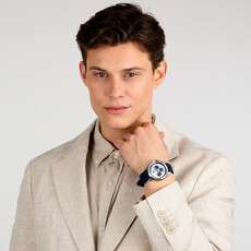 Maserati Maserati watch R8871621042 Successo chronograph Blue silver ( Blauw zilver ) 42 MM - heren horloge