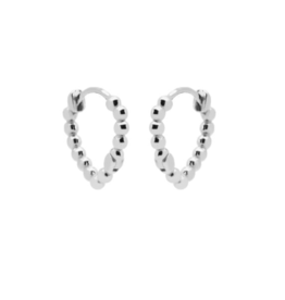 Karma Jewelry Karma Jewelry oorbellen H391S Earrings hoops Isa 925 silver 16 MM