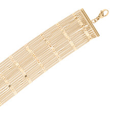 Rose & Camellia Rose & Camellia armband 12501 Bracelet double gold 20 + 3 CM
